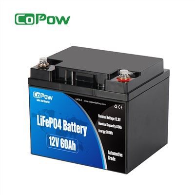 Bateria solar de íon de lítio 12V 60Ah