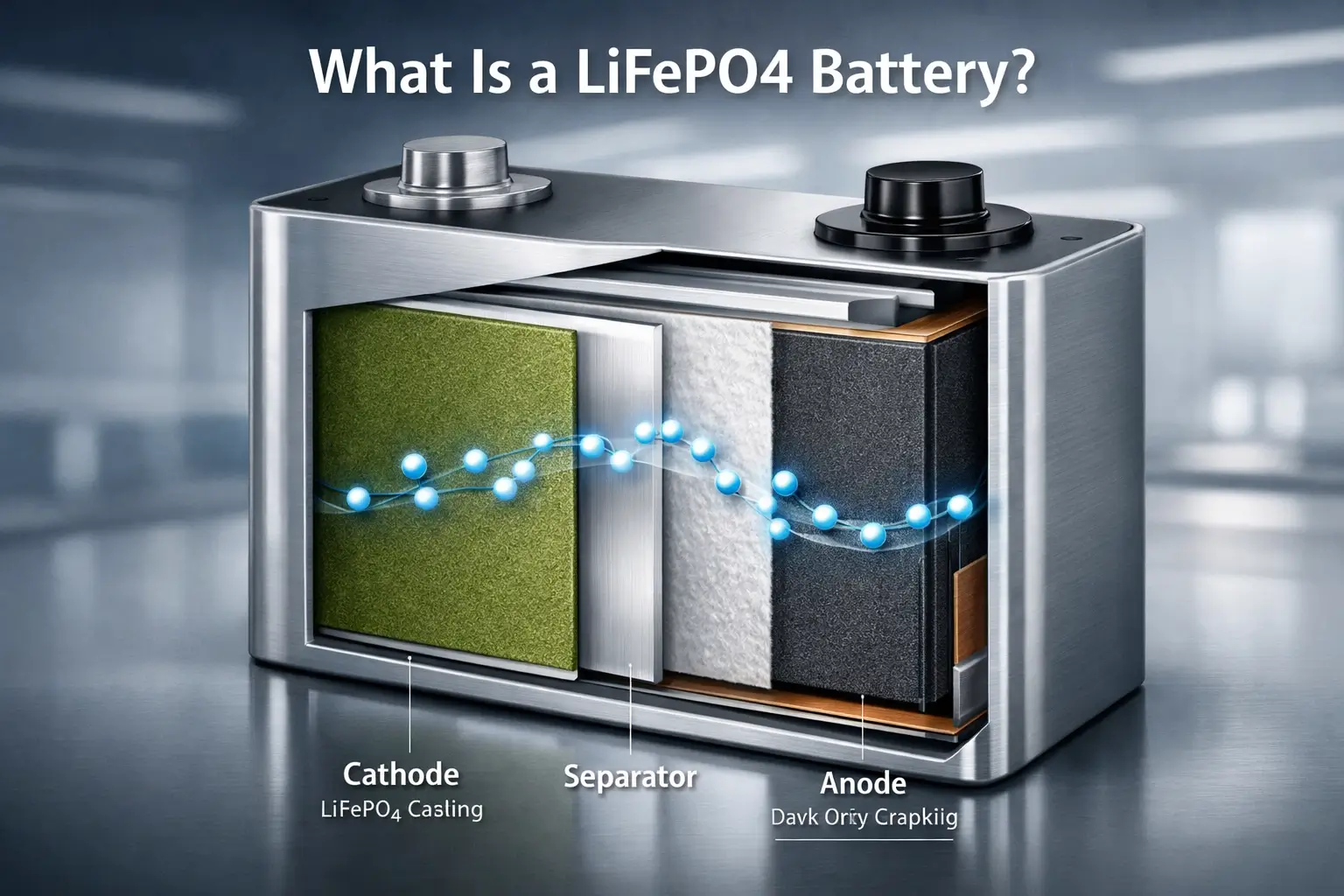 O que é uma bateria LiFePO4?